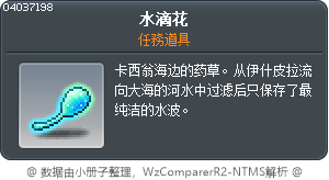 水滴花 Tooltip