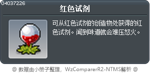红色试剂 Tooltip