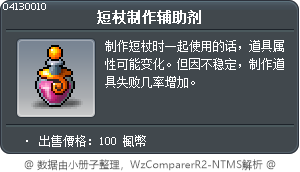 Wand Production Stimulator Tooltip