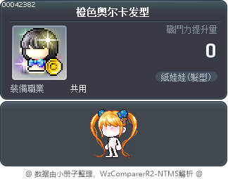 橙色奥尔卡发型 Tooltip