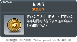 Legends Awards Coin Tooltip