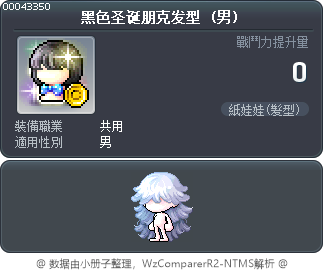 黑色圣诞朋克发型 Tooltip