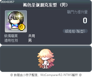 褐色圣诞朋克发型 Tooltip