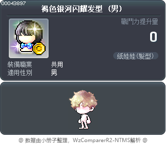 褐色银河闪耀发型 Tooltip