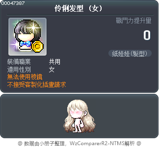 伶俐发型 Tooltip