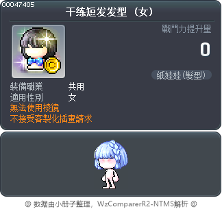 干练短发发型 Tooltip