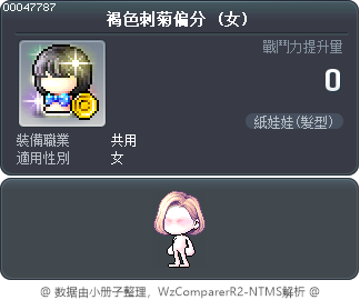 褐色刺菊偏分 Tooltip