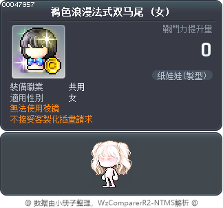 褐色浪漫法式双马尾 Tooltip