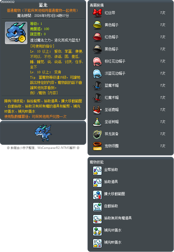 蓝龙 Tooltip