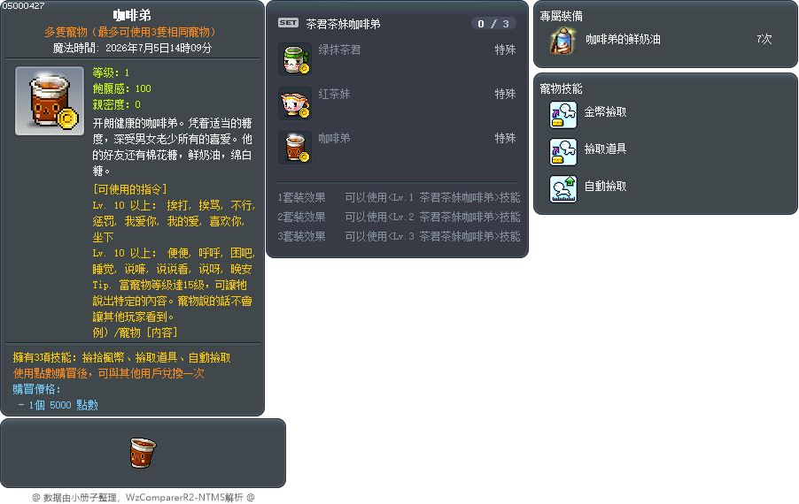 咖啡弟 Tooltip