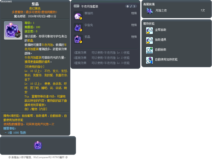 紫晶 Tooltip