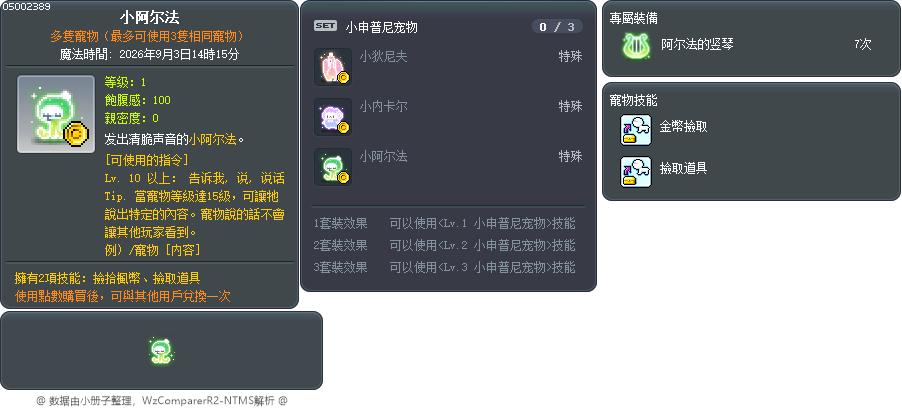 小阿尔法 Tooltip