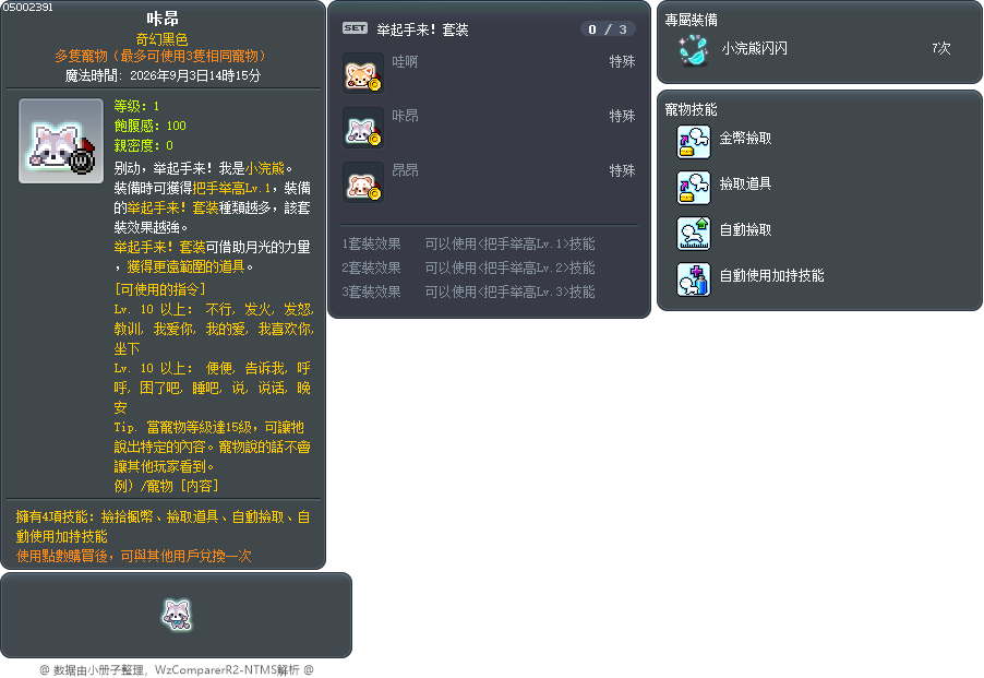 咔昂 Tooltip