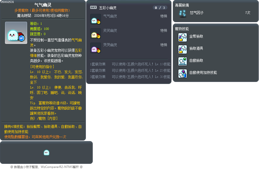 气气幽灵 Tooltip