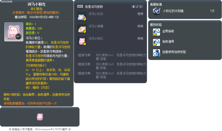 河马小粉红 Tooltip