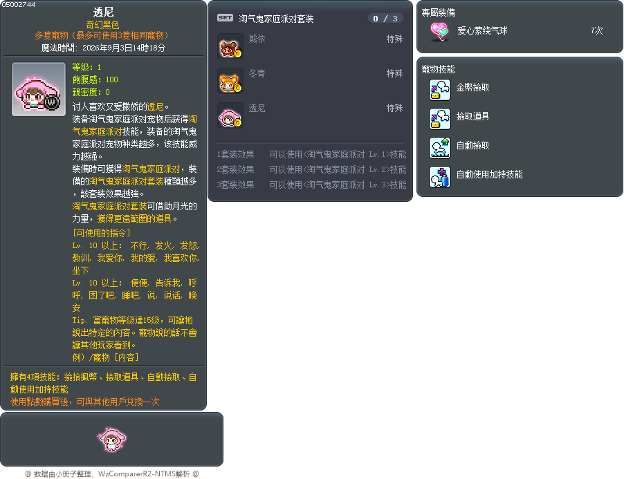 透尼 Tooltip