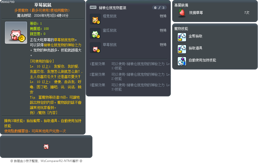 草莓鼠鼠 Tooltip