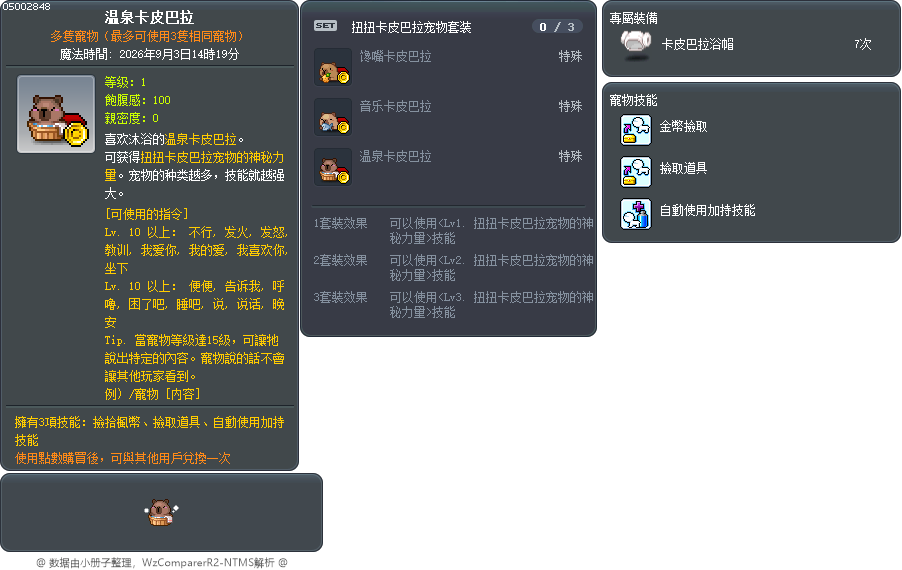 温泉卡皮巴拉 Tooltip
