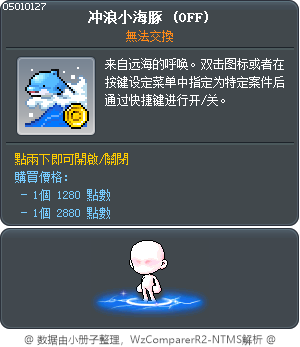 冲浪小海豚 Tooltip