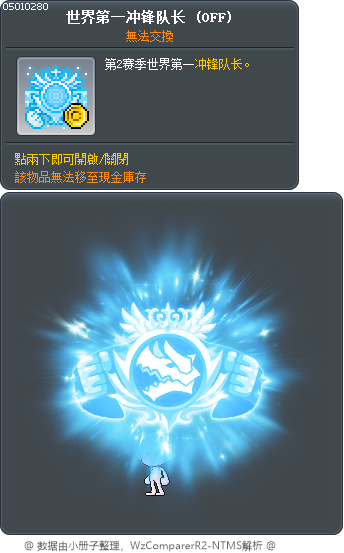 世界第一冲锋队长 Tooltip