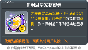 伊利温皇家整容券 Tooltip
