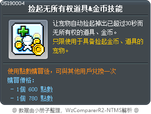 Expired Pickup Skill Tooltip
