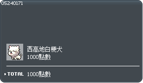 西高地白梗犬心形饼干 Tooltip
