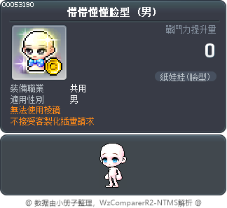 懵懵懂懂脸型 Tooltip