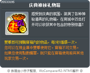 庆典神秘礼物箱 Tooltip