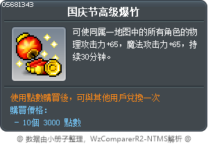 国庆节高级爆竹 Tooltip