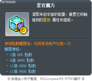 星岩魔方 Tooltip