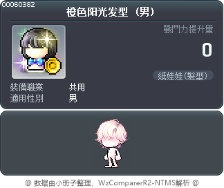 橙色阳光发型 Tooltip
