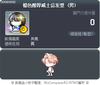 橙色醇厚威士忌发型 Tooltip