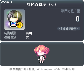 红色双盘发 Tooltip