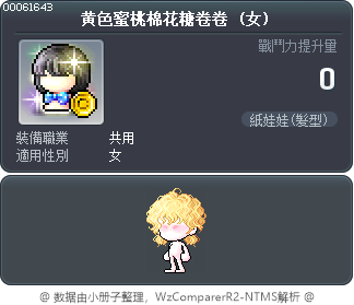 黄色蜜桃棉花糖卷卷 Tooltip