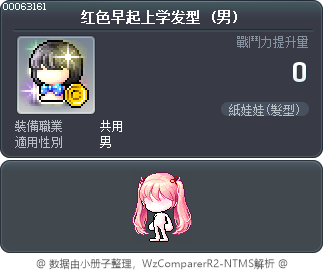 红色早起上学发型 Tooltip