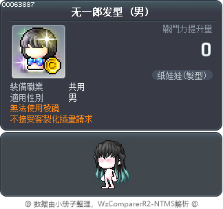 无一郎发型 Tooltip