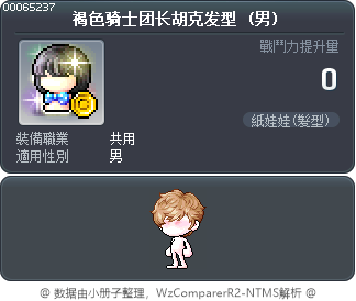 褐色骑士团长胡克发型 Tooltip