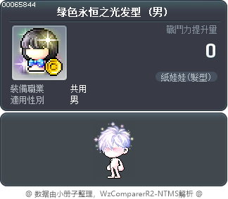 绿色永恒之光发型 Tooltip