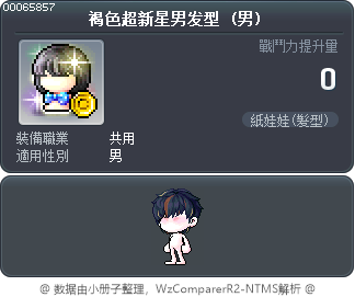 褐色超新星男发型 Tooltip