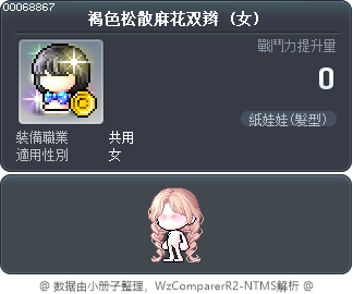 褐色松散麻花双辫 Tooltip