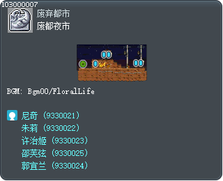 墮落城市夜市 Tooltip