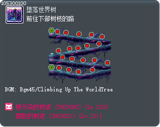 Path to the Lower Stem Tooltip