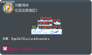 化石出现地区3 Tooltip