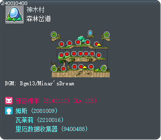 森林岔道 Tooltip