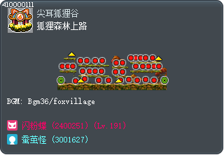 狐狸森林上路 Tooltip