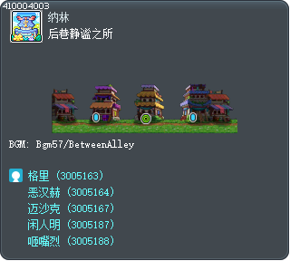 后巷静谧之所 Tooltip