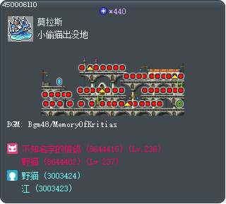 Street Cat Area Tooltip