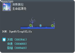生命起源处 Tooltip
