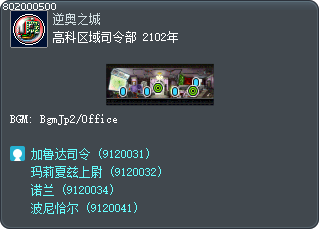 高科区域司令部 2102年 Tooltip